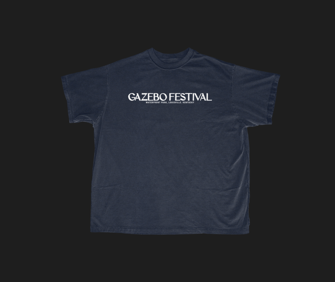 Gazebo Admat Lineup Navy Tee