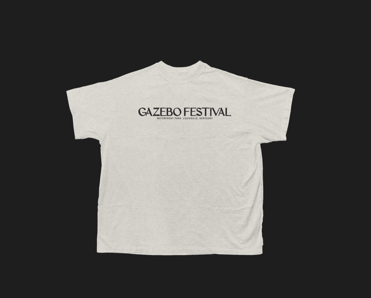 Gazebo Admat Lineup Cream Tee