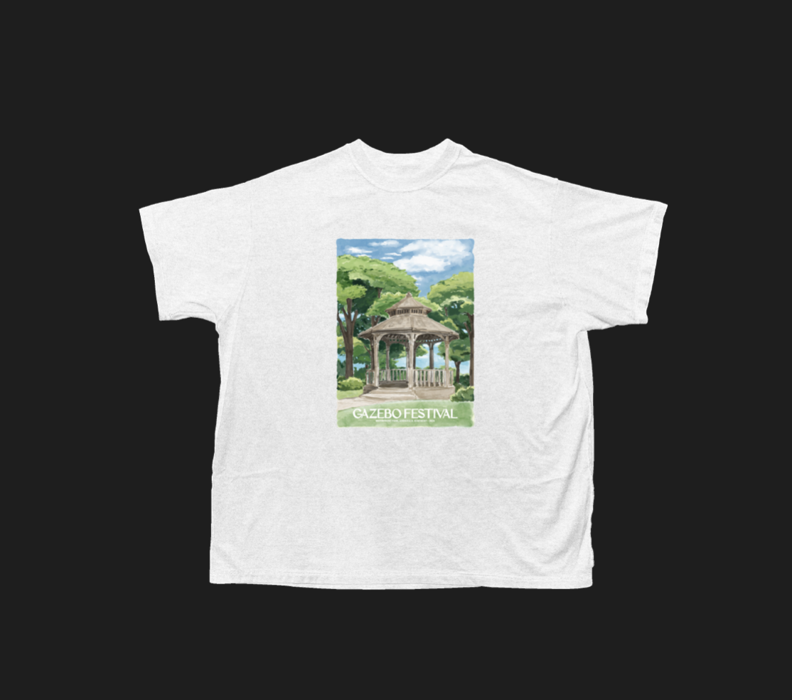 Gazebo X WS Gazebo Painting White Tee