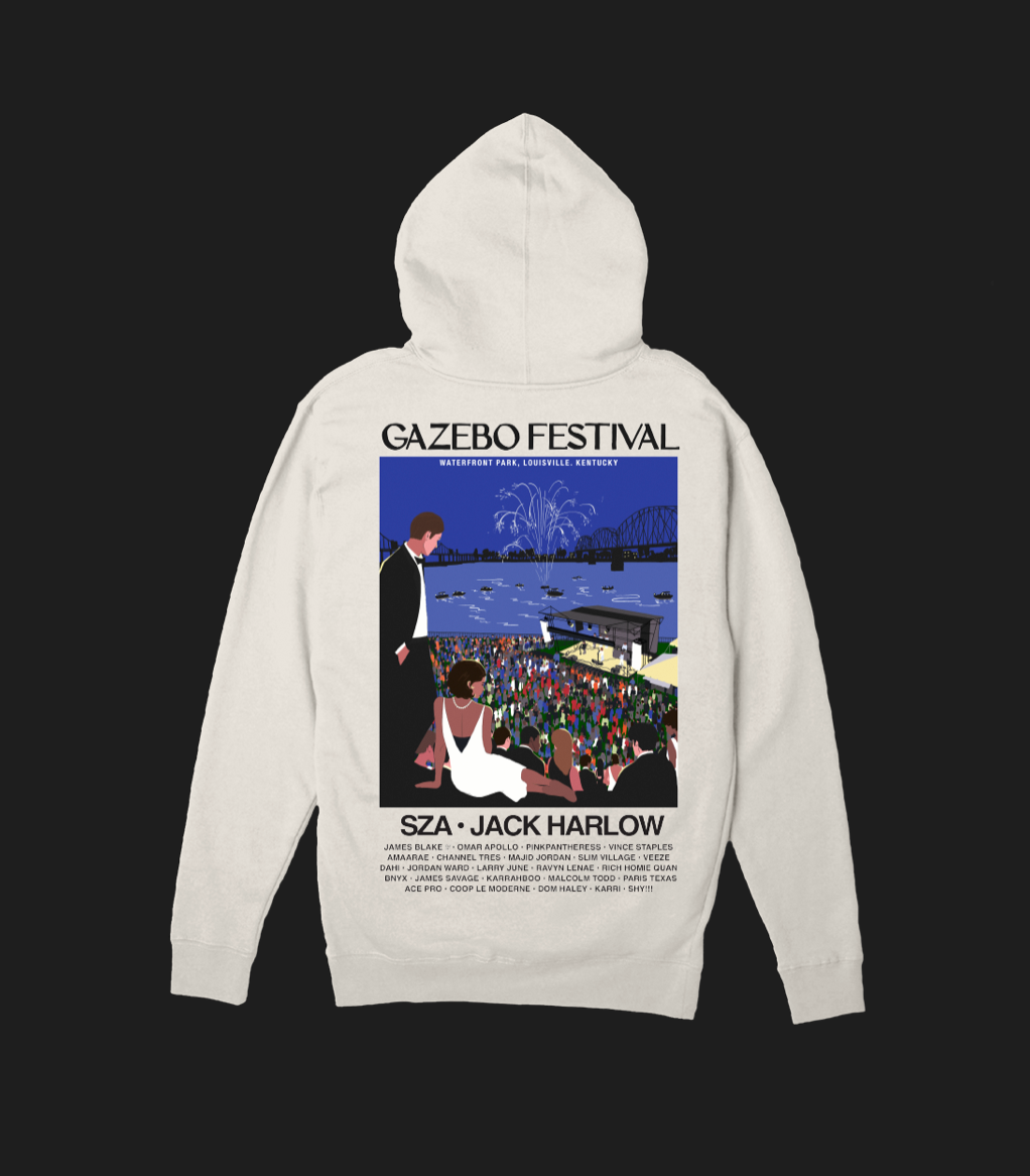 Gazebo Admat Lineup Cream Hoodie