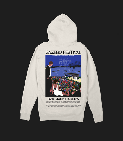 Gazebo Admat Lineup Cream Hoodie